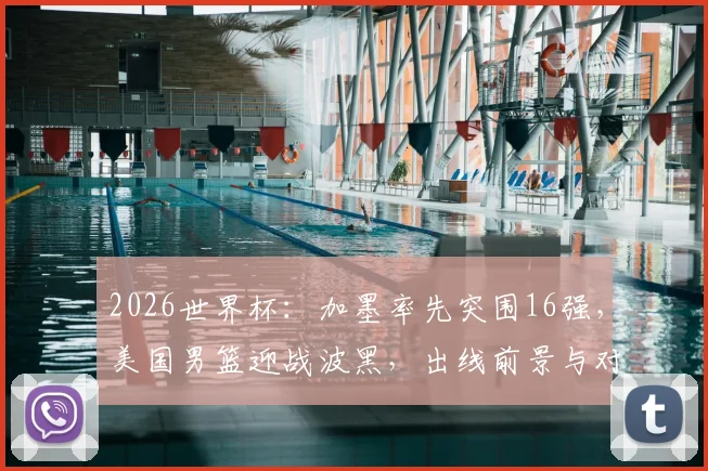 2026世界杯：加墨率先突围16强，美国男篮迎战波黑，出线前景与对手深度解析
