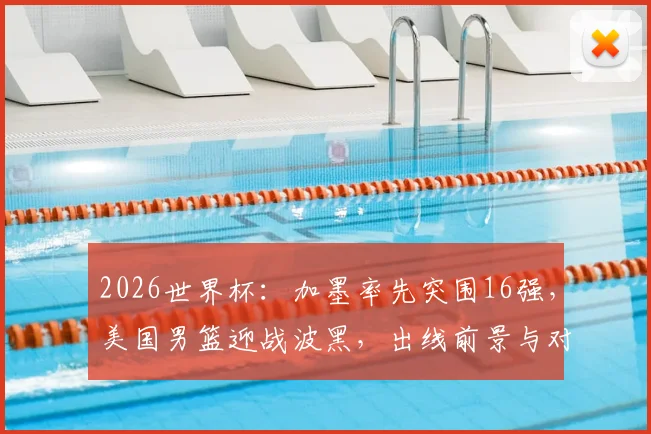 2026世界杯:加墨率先突围16强,美国男篮迎战波黑,出线前景与对手深度解析